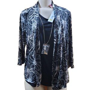 Emily Rose Cardigan Woman Blouse Size M (NWT)